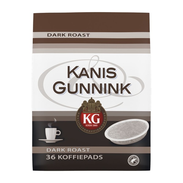 SPAR Kanis Gunnink koffiepads dark roast je vindt het bij SPAR