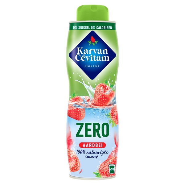 Karvan Cevitam aardbei zero voorkant