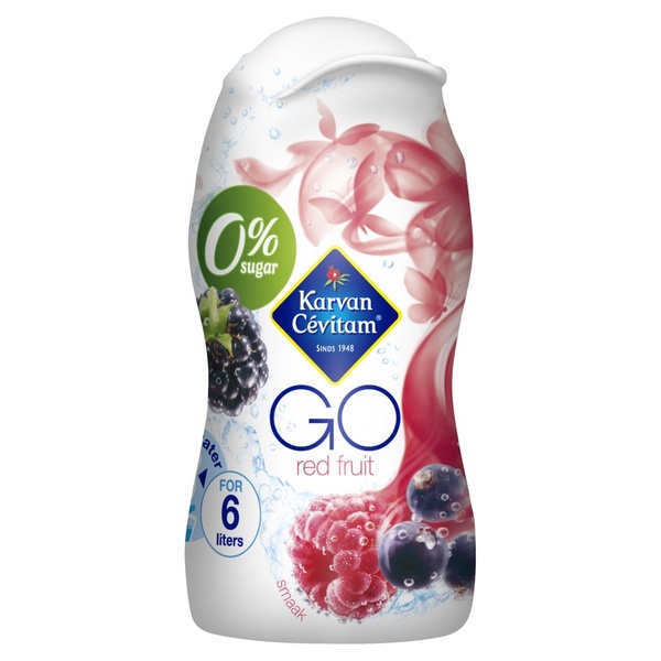 Karvan Cevitam siroop Red Fruit voorkant