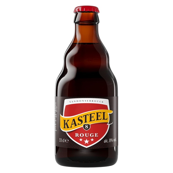 Kasteel bier rouge voorkant