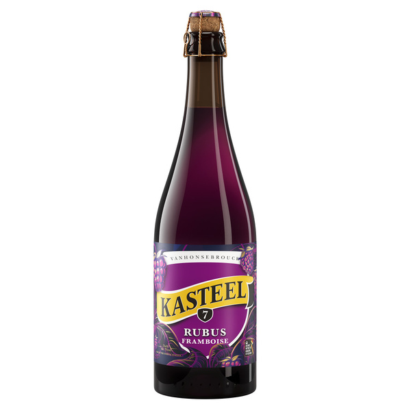 Kasteel Kasteel bier Rubus Framboise 75cl voorkant