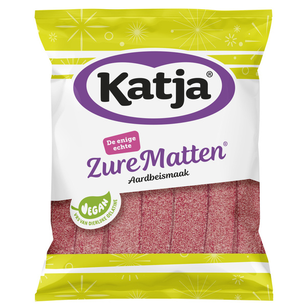Katja Katja Zure Matten Aardbeismaak voorkant