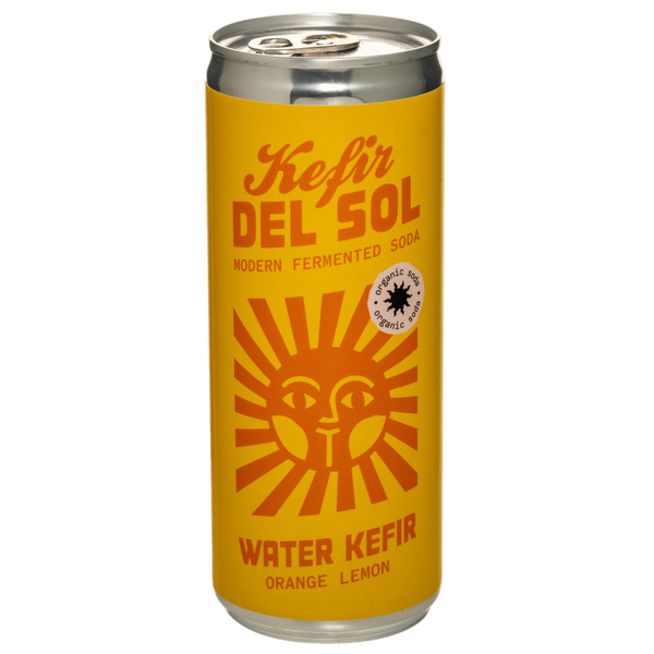 Kefir Del Sol Grapefruit Limoen Waterkefir voorkant