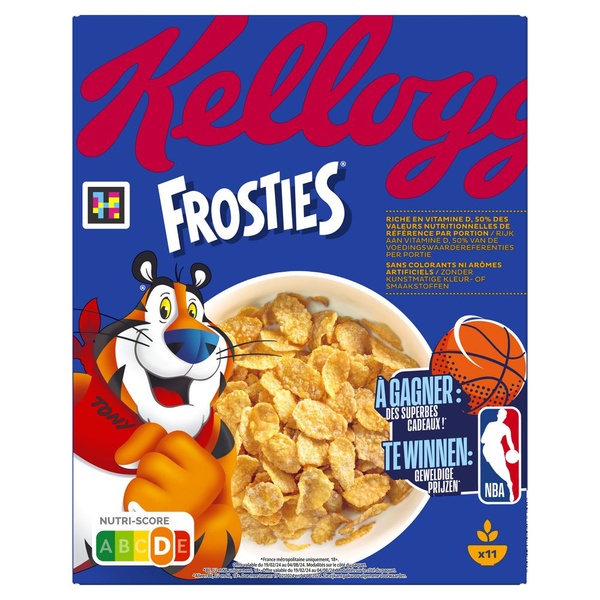 Kellogg's ontbijtgranen frosties voorkant