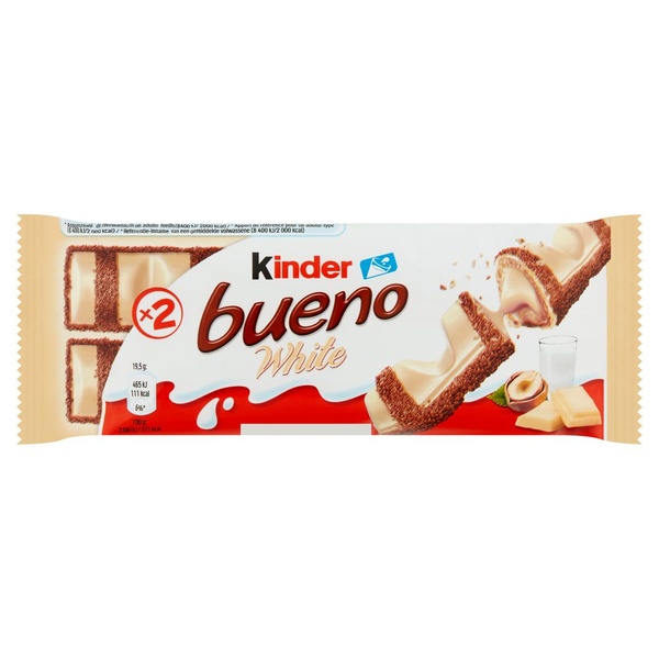 Kinder Chocolade Bueno White voorkant