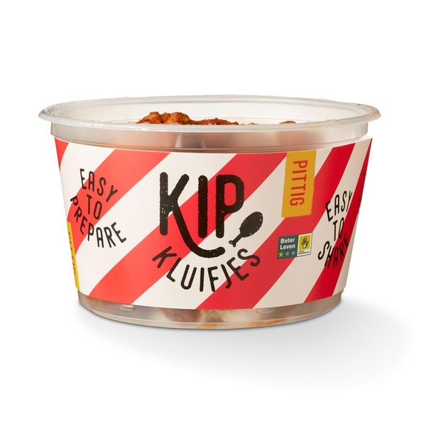 kip kluifjes pittig achterkant