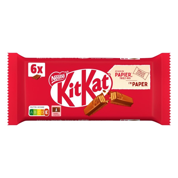 Kit Kat chocolade 6-pack voorkant