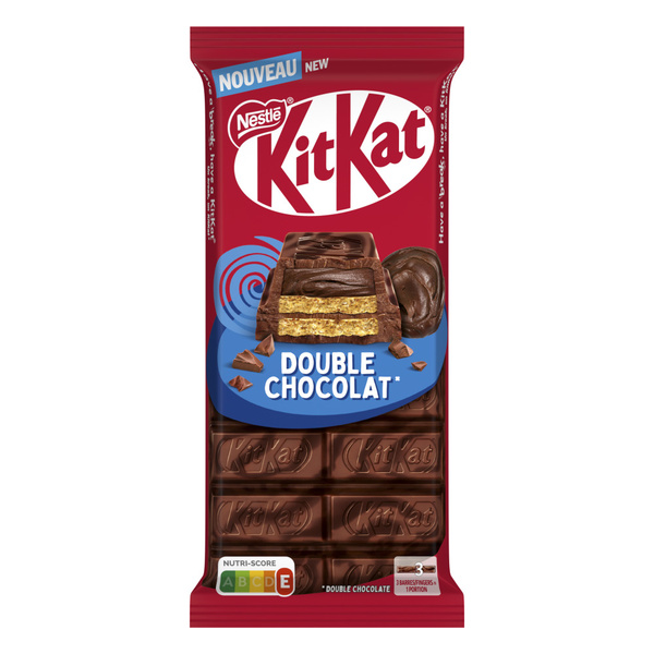 Kit Kat double chocolade 99 gram voorkant