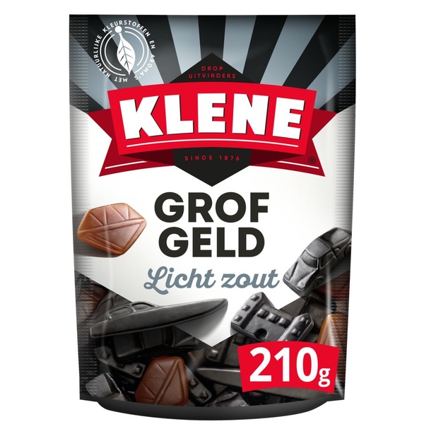 Klene drop licht zout voorkant