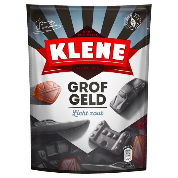 Klene drop licht zout achterkant