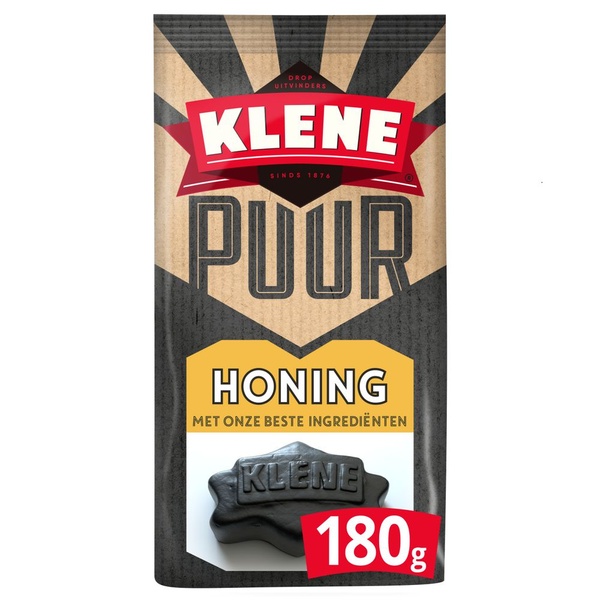 Klene puur honing voorkant