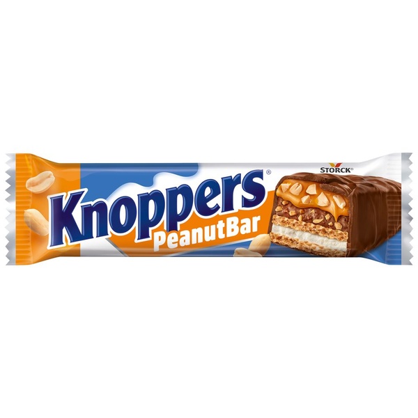 Knoppers peanut bar single voorkant