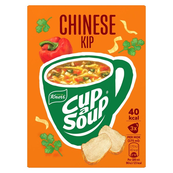 Knorr cup a soup chinese kip voorkant