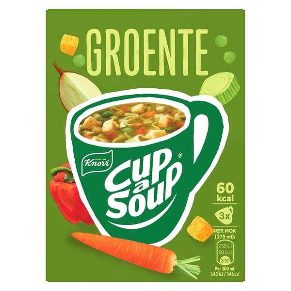 Knorr cup a soup groente voorkant