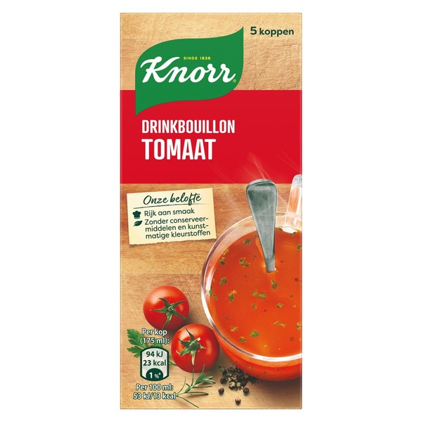 Knorr Drinkbouillon Tomaat voorkant