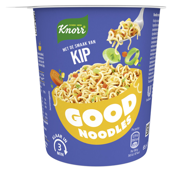 Knorr Knorr Good Noodles Cup Kip 65G voorkant