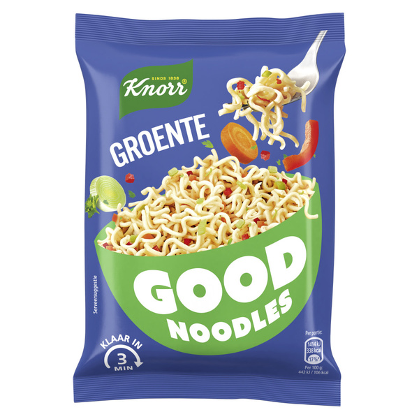 Knorr Knorr Good Noodles Groenten 70G voorkant