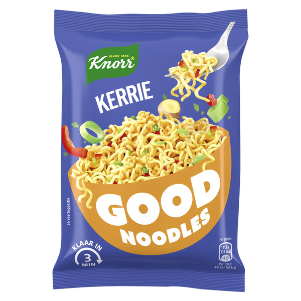 Knorr Knorr Good Noodles Kerrie 70G voorkant