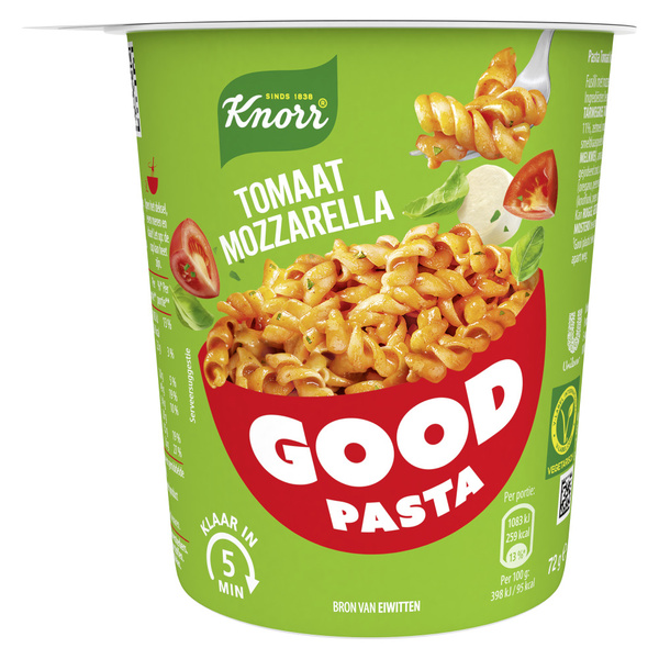 Knorr Knorr Good Pasta Tom Mozza 72G voorkant