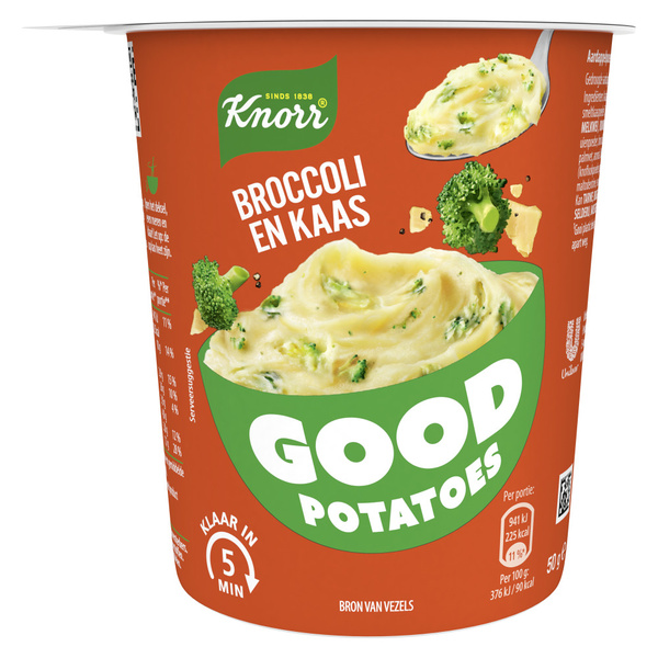 Knorr Knorr Good Potatoes Kaas Broc 50G 8x voorkant