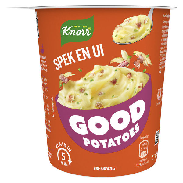Knorr Knorr Good Potatoes Spek Ui 51G 8x voorkant