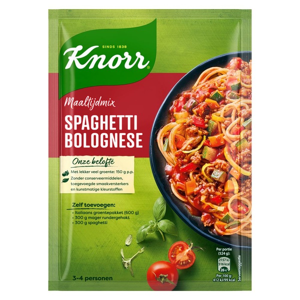 Knorr mix voor voorkant