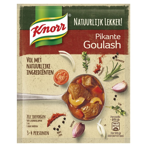 SPAR Knorr Natuurlijk Kruidenmix Goulash je vindt het bij SPAR