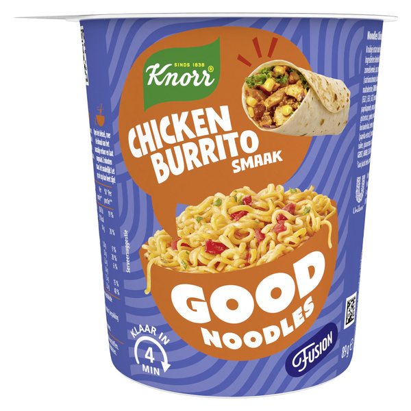 Knorr Noedels Fusion Burrito voorkant