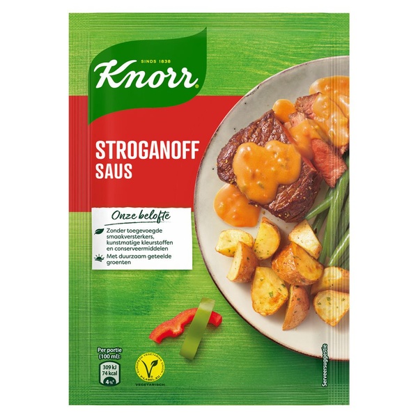 Knorr Stroganoffsaus voorkant