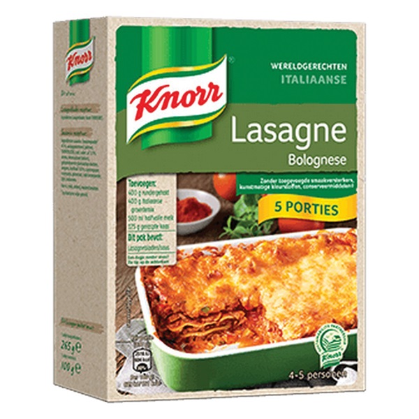 SPAR Knorr Wereldgerechten Lasagne Bolognese Xxl je vindt het bij SPAR