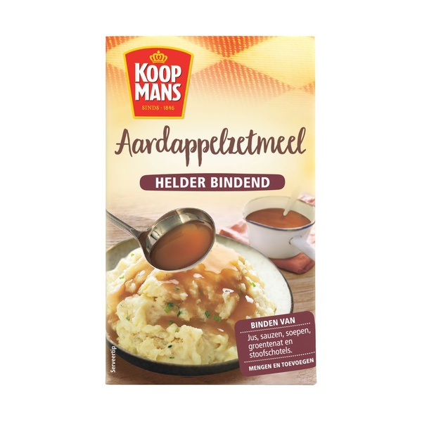 Koopmans aardappelzetmeel helder bindend voorkant