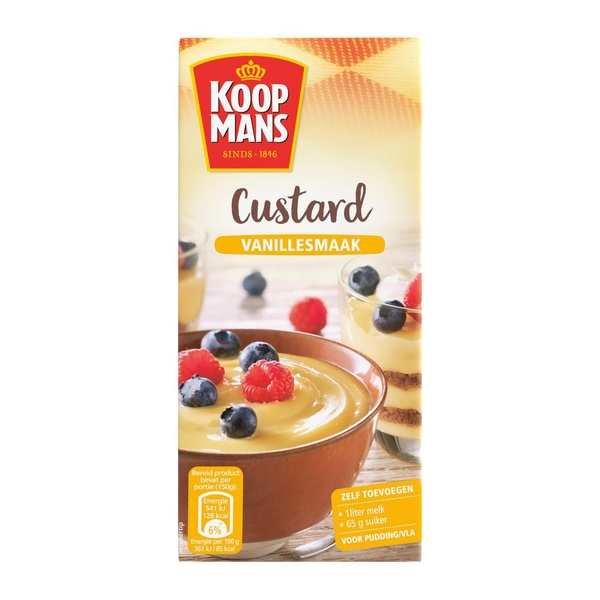 Koopmans custard voorkant