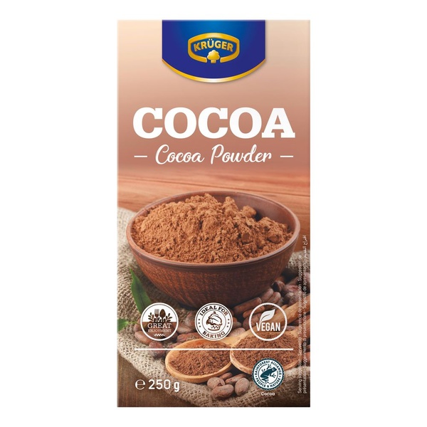 Kruger cacao poeder voorkant