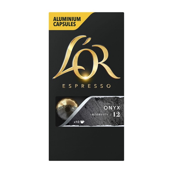 L'or koffiecapsules onyx voorkant