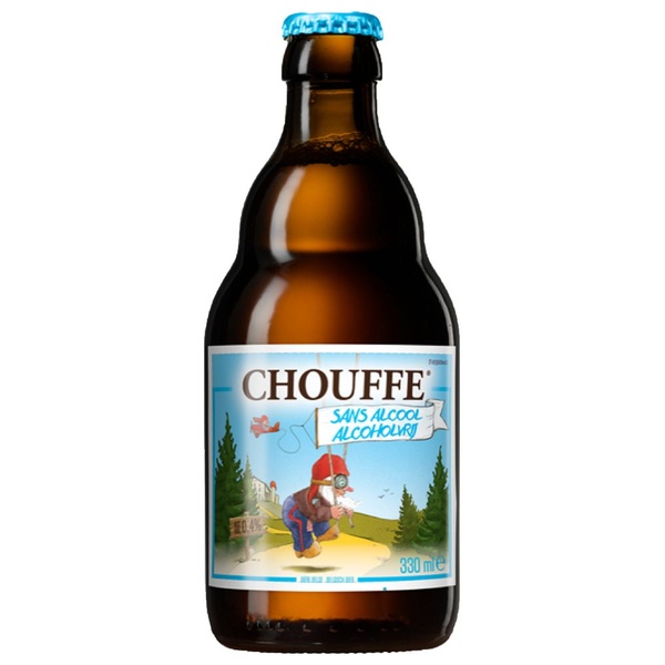 La Chouffe alcoholvrij alcoholvrij achterkant