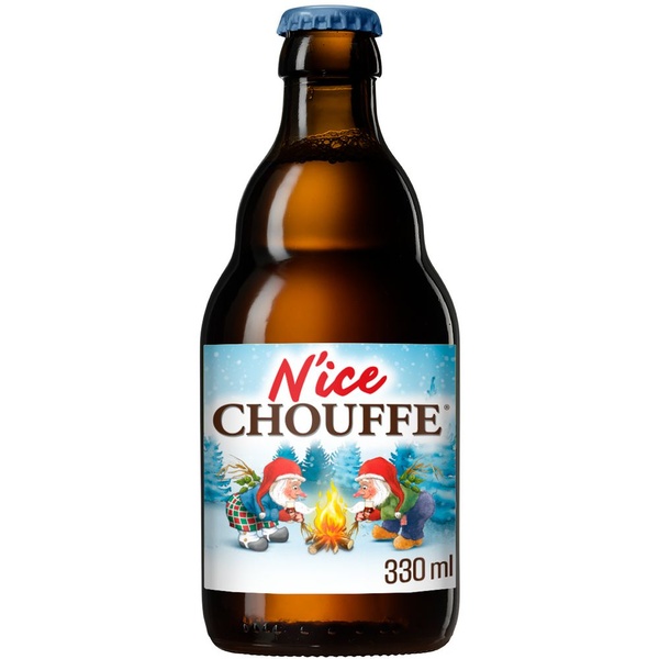 La Chouffe bier n'íce chouffe voorkant