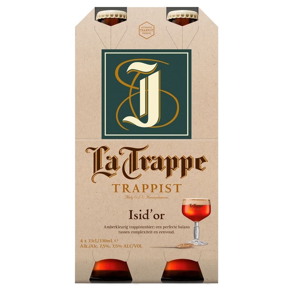 La Trappe tripel blik 4-pack voorkant