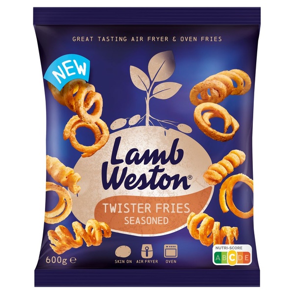 Lamb Weston twister fries seasoned voorkant