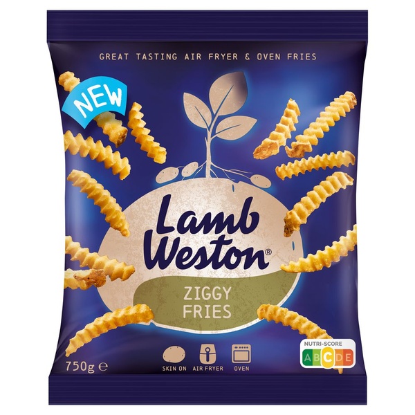 Lamb Weston ziggy fries voorkant