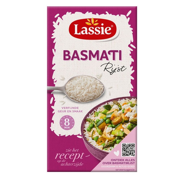 Lassie basmati rijst voorkant