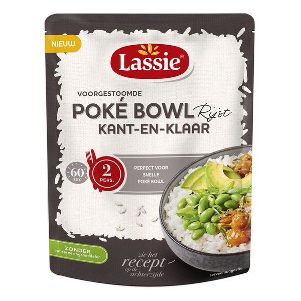 Lassie poke bowl rijst kant en klaar voorkant