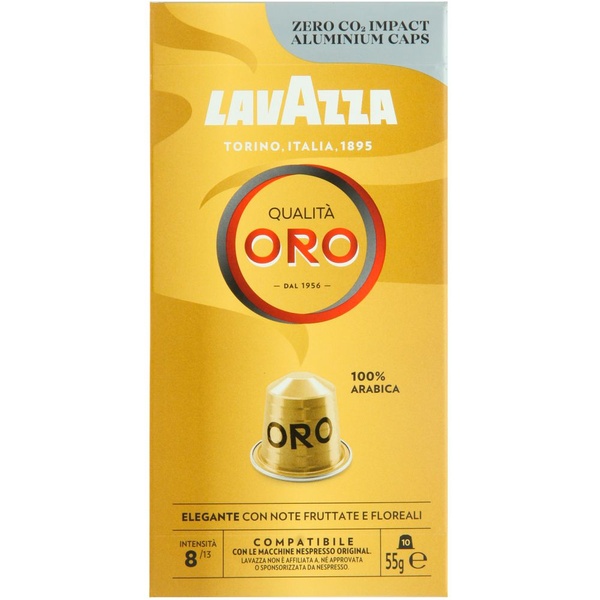 Lavazza koffiecups qualita d'oro voorkant