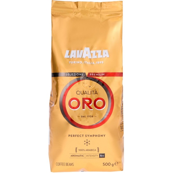 Lavazza Qualità oro koffiebonen voorkant