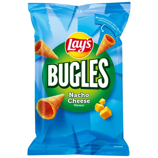 Lay's Bugles nacho cheese voorkant