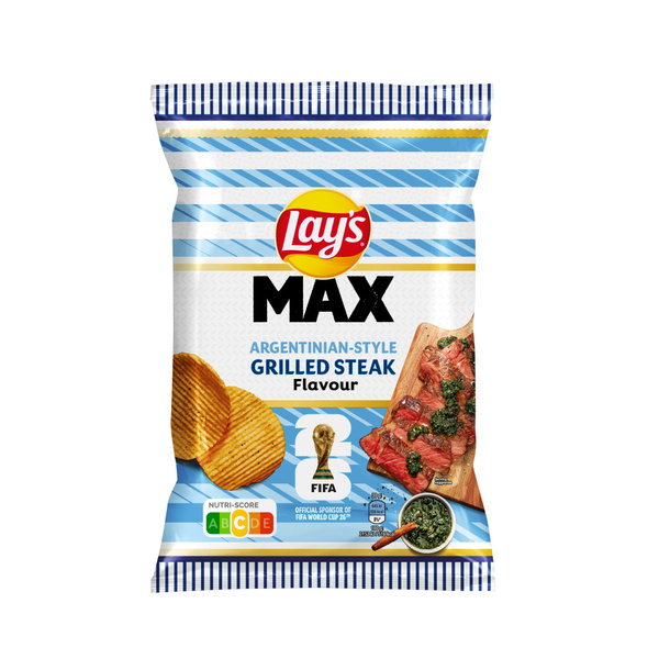 Lay's Chips Max fifa argentine steak voorkant