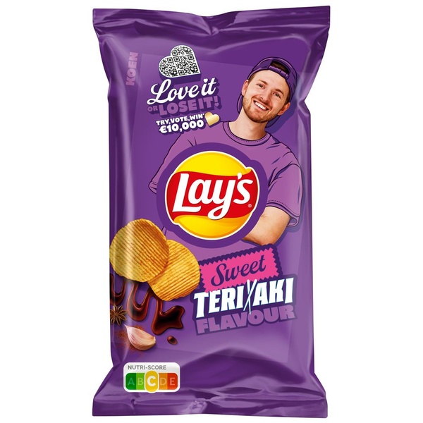 Lay's chips max sweet teriyaki voorkant