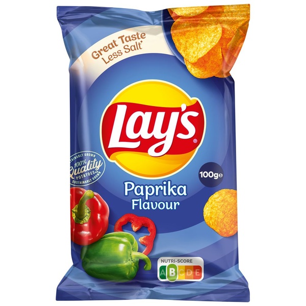 Lay's chips paprika voorkant
