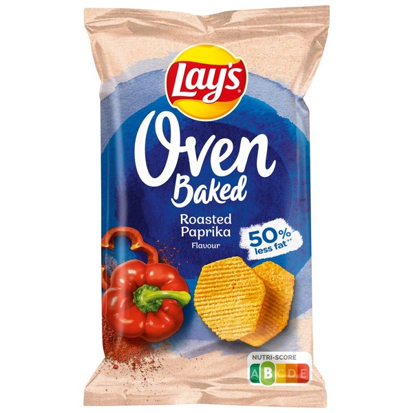Lay's oven baked roasted paprika voorkant