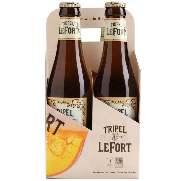 Le Fort tripel 4-pack voorkant