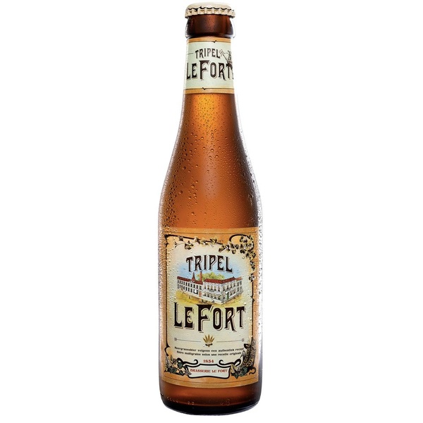 Le Fort tripel bier voorkant